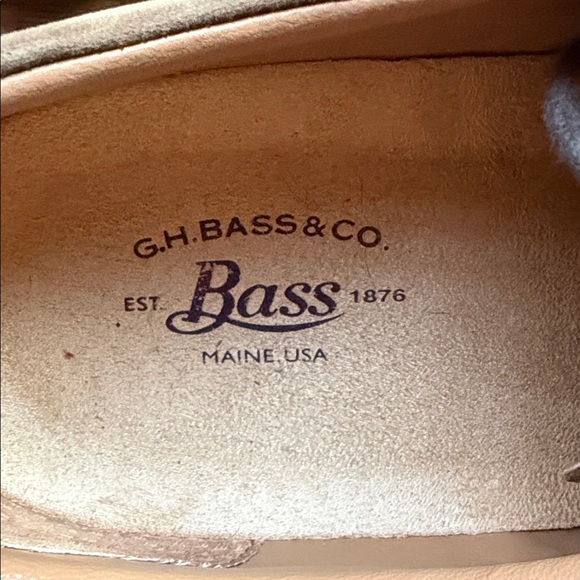 G.H. Bass & Co. Pasadena buck leather Oxford shoes - Picture 7 of 10